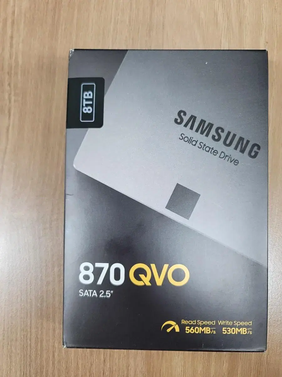 [삼성전자] 870 QVO SATA [8TB MZ-77Q8T0BW]